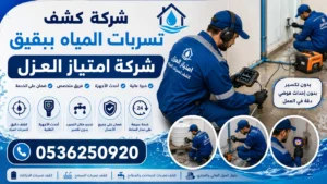 افضل شركة كشف تسربات المياه ببقيق