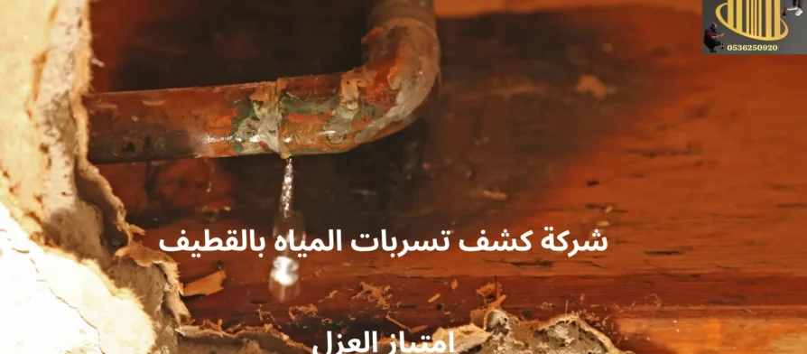 افضل شركة كشف تسربات المياه بالقطيف
